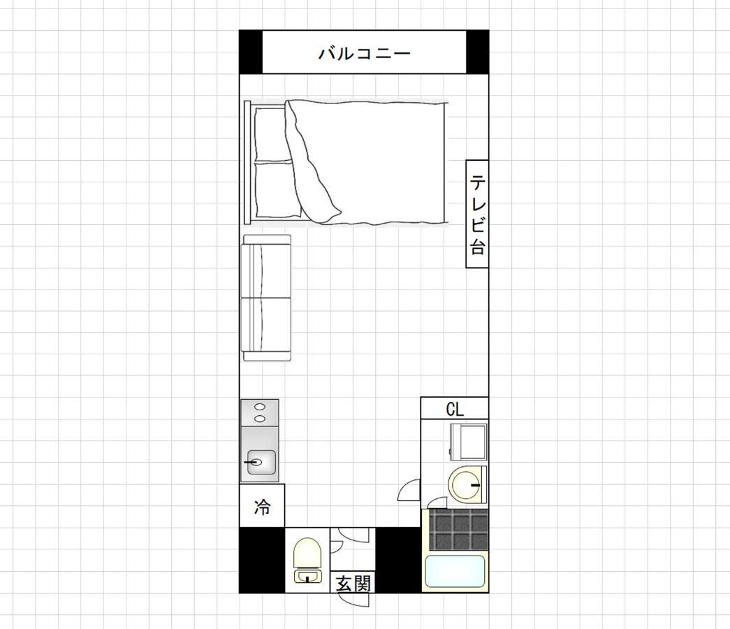 I Cube Kozu Apartment Οσάκα Εξωτερικό φωτογραφία